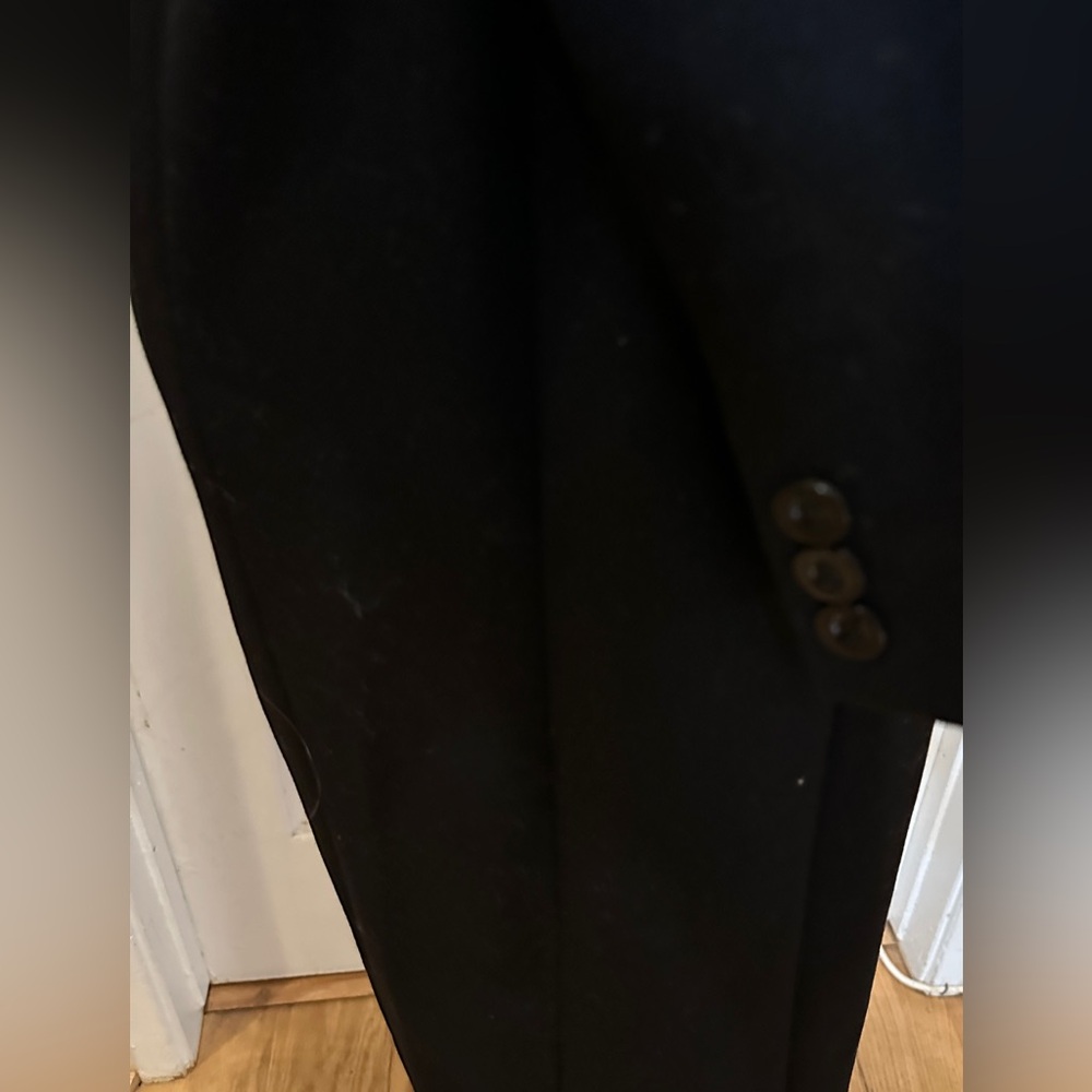 Classiques Entier Coat Vintage Elegant Black Suit Jacket Size 10P - Picture 4 of 6